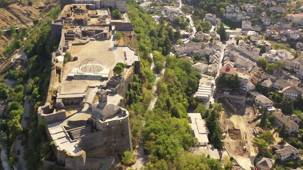Gjirokastra - Albania by Drone 4K