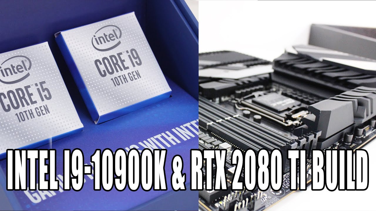 Building a 10900K & RTX 2080 Ti Gaming PC - Getting Ready For Testing!