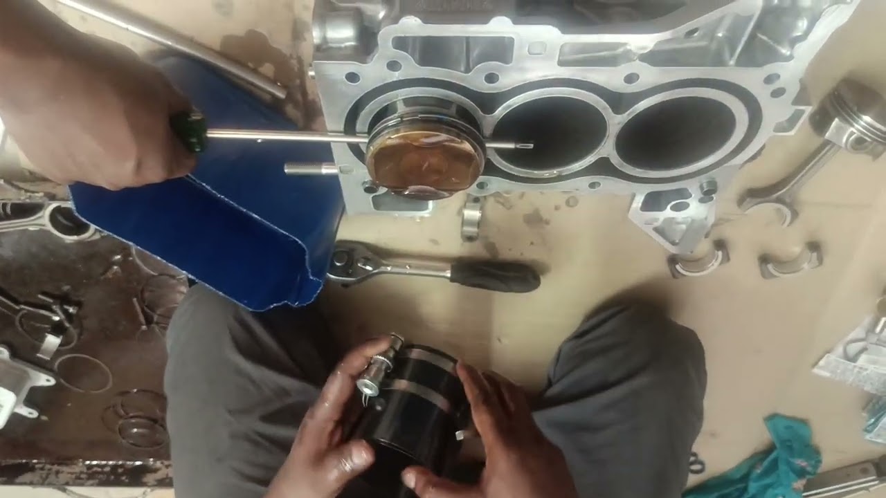 Renault triber engine assemble