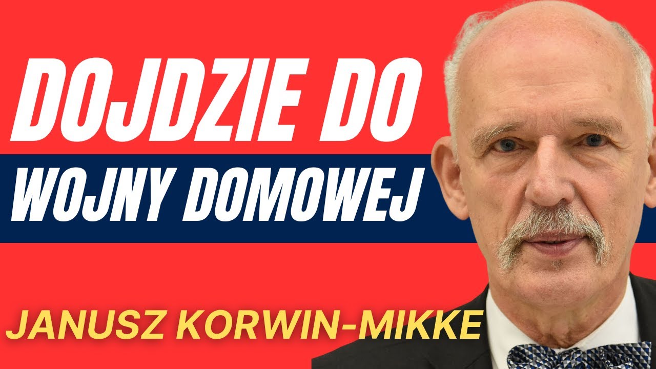 Janusz Korwin-Mikke: Chcę zobaczyć Ziobro i Żurka w jednej celi! Wojsko musi wsadzić polityk&oacute;w!