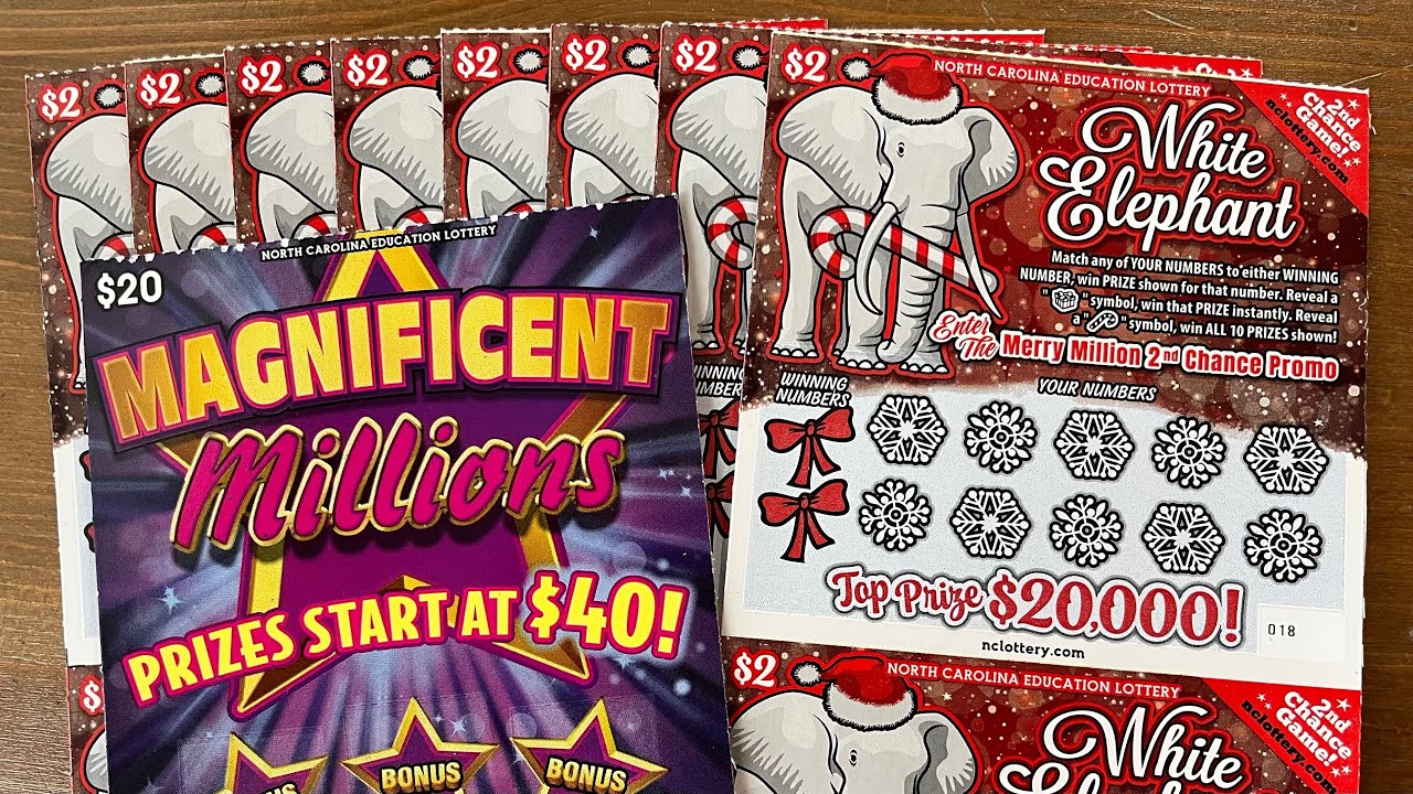 Full Book of NC White Elephant Scratch-Offs!💥Part 2💥Looking for Some Magnificent Wins!👀