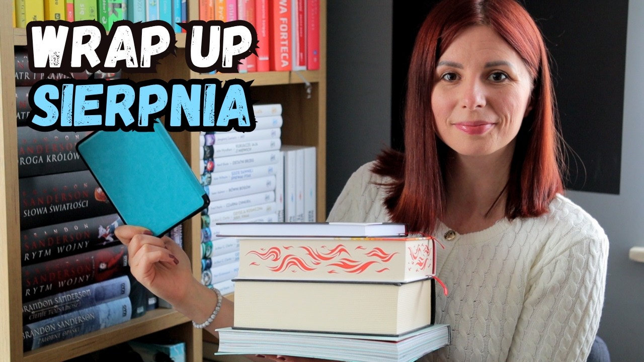 Czytelnicze podsumowanie sierpnia 📚 +9 książek 📚 WRAP UP