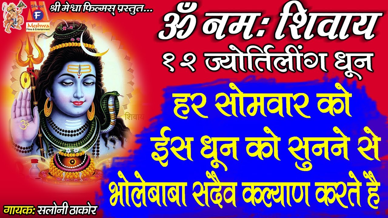 Om Namah Shivay  Dhun ||  12 Jyotirling Dhun || Saloni Thakor ||  Devotional  Dhun ||
