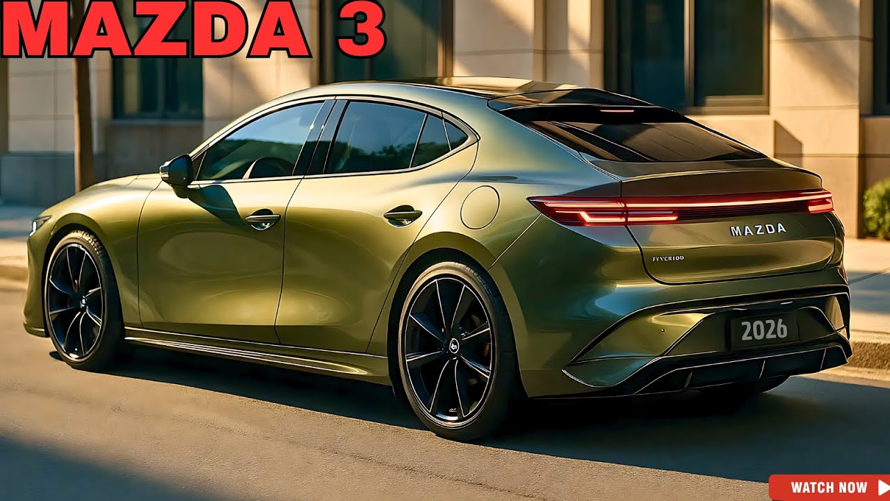NEW 2026 Mazda 3 Hybrid Is Here and It’s Amazing - First Look!