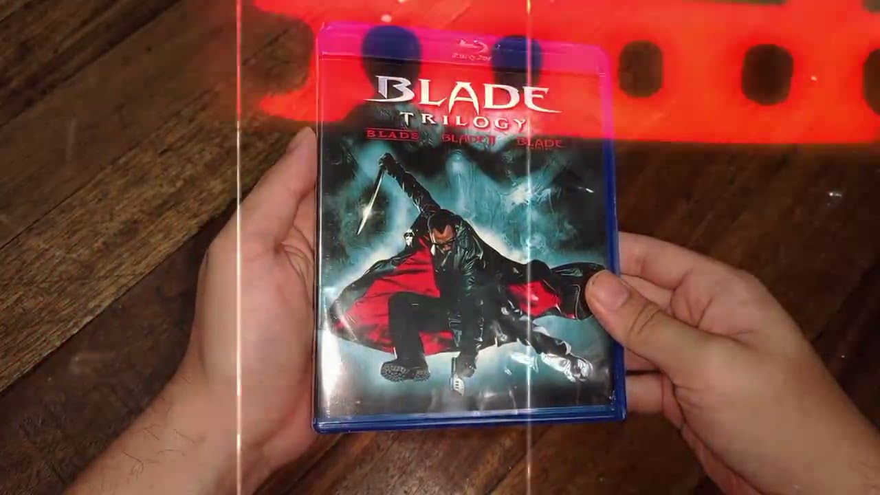 Blade Trilogy Blu-ray Unboxing 