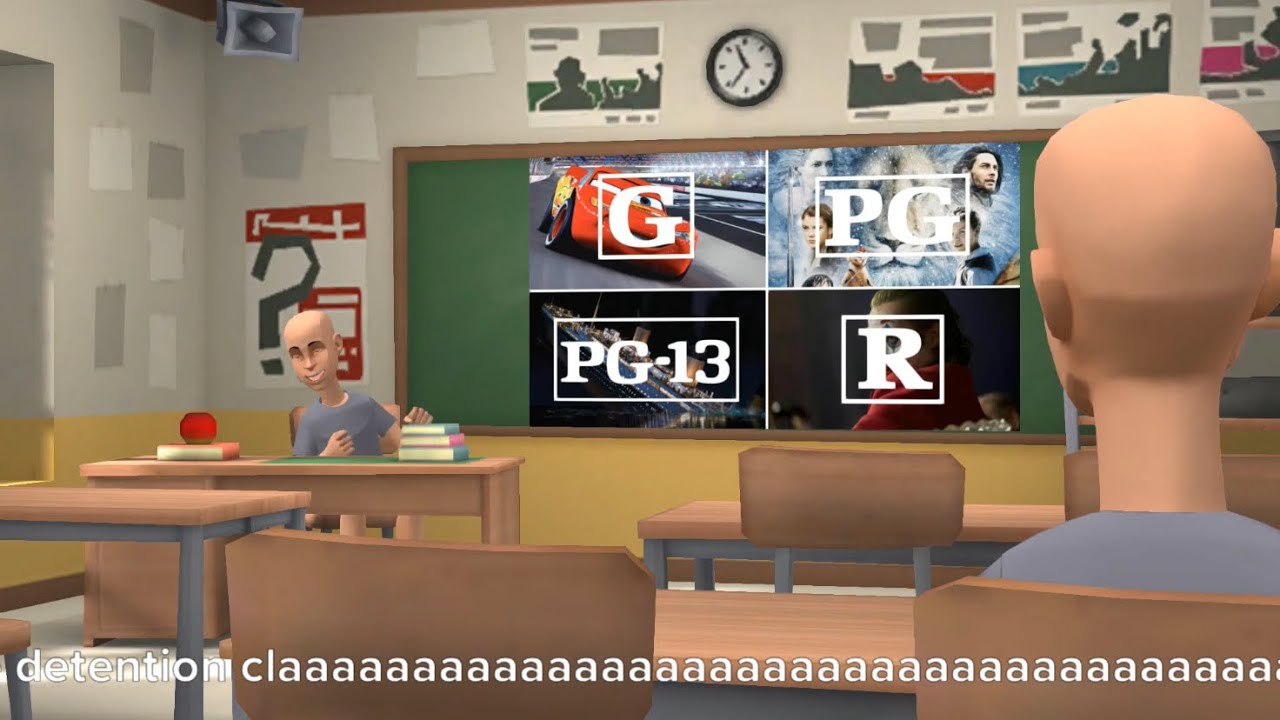 Plotagon Laziness S5 E40: Klassic Gayloo Get Fired At Work At Elementary School Detention /Gounded