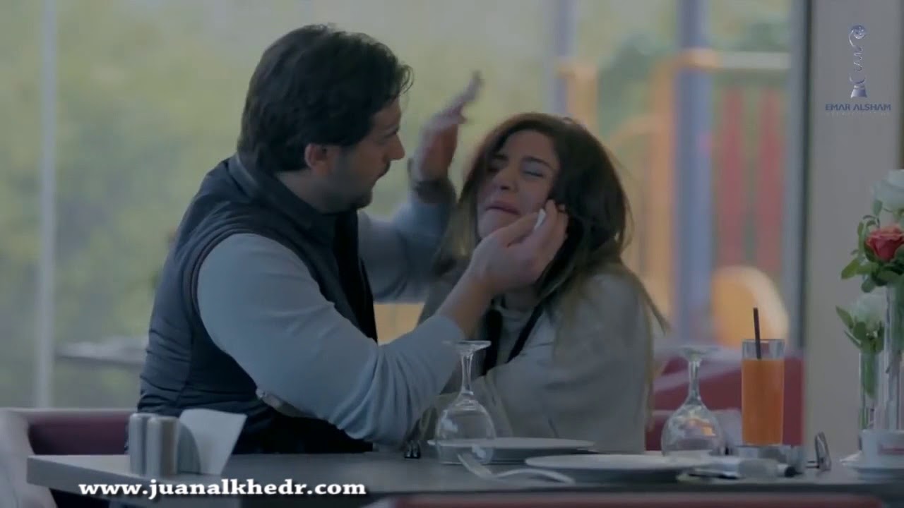 مسلسل شوق  _ مشهد مؤثر إنهيار ندى حين تعرف بأن مجد كان يخونها لسنين  _  جوان الخضر  _ جوي خوري