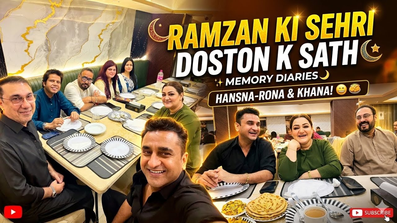 Sehri With Friends 😍 | Last Moment Pe Jo Hua Shocked Kar Gaya!