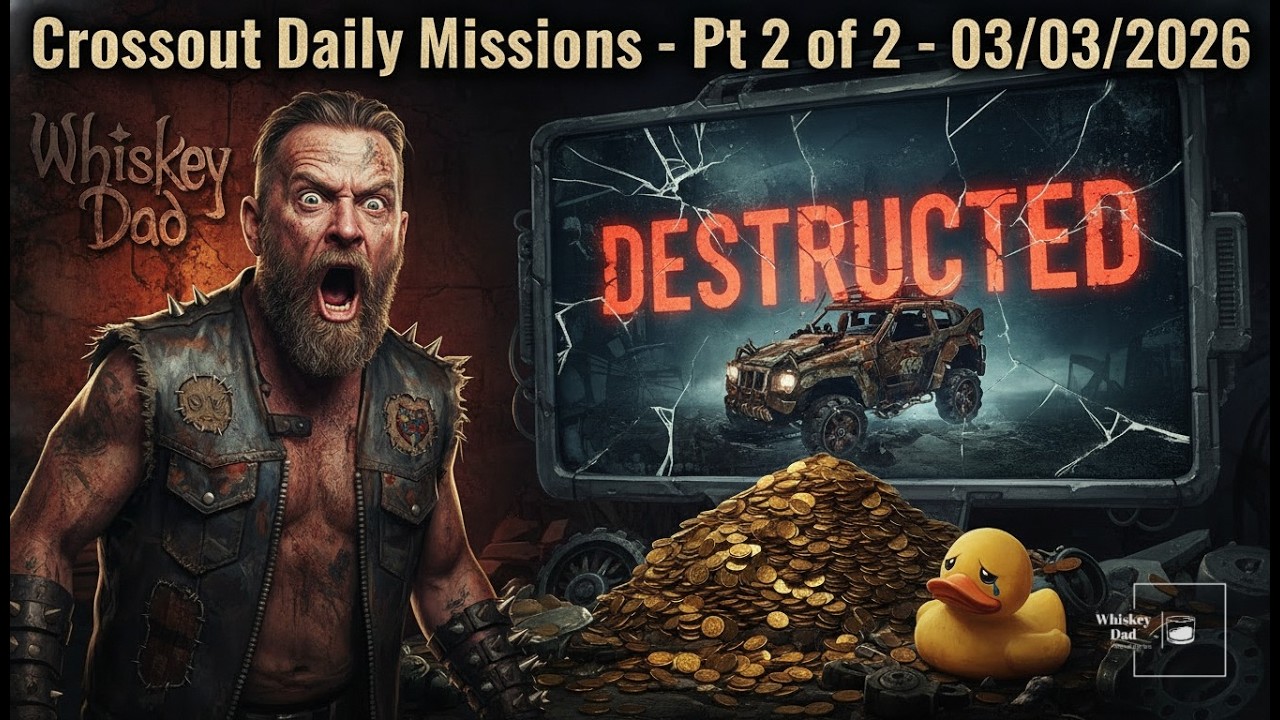 Crossout Daily Missions - Pt 2 of 2 - 03/03/2026