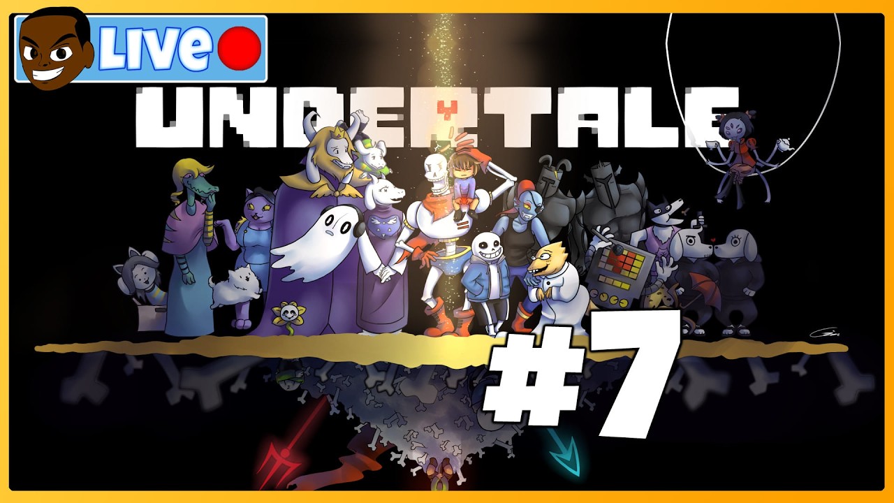 THE GENOCIDE ROUTE BEGINS! Undertale - EP 7 - LIVE