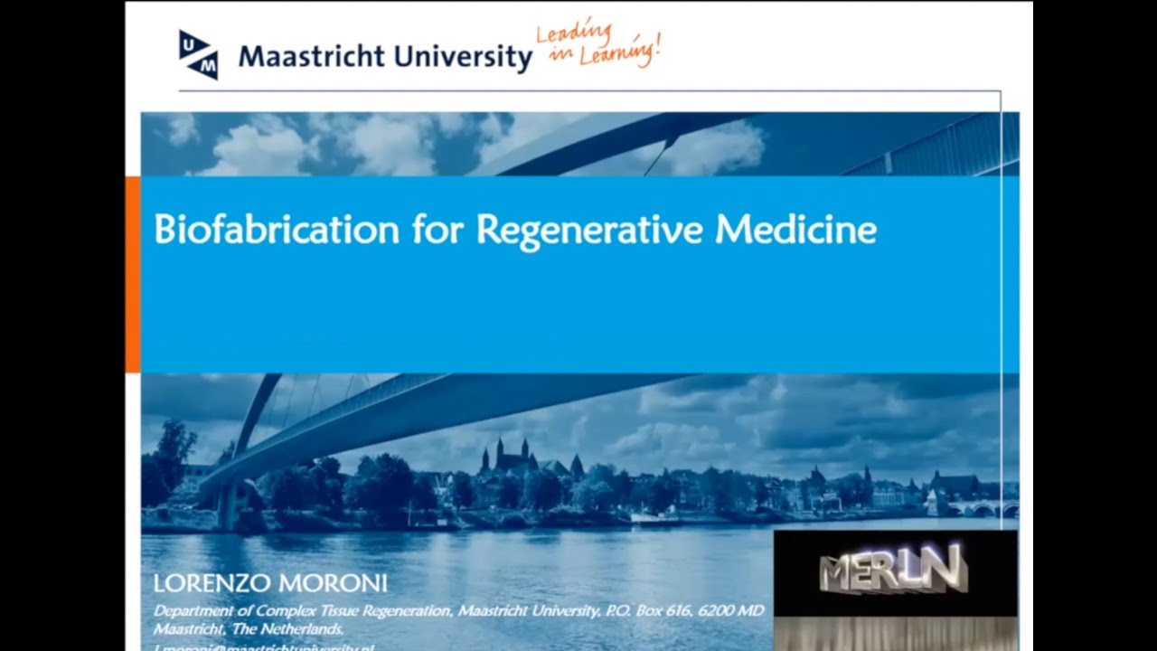 Ep.5 Dr. Lorenzo Moroni on 'Biofabrication for Regenerative Medicine'