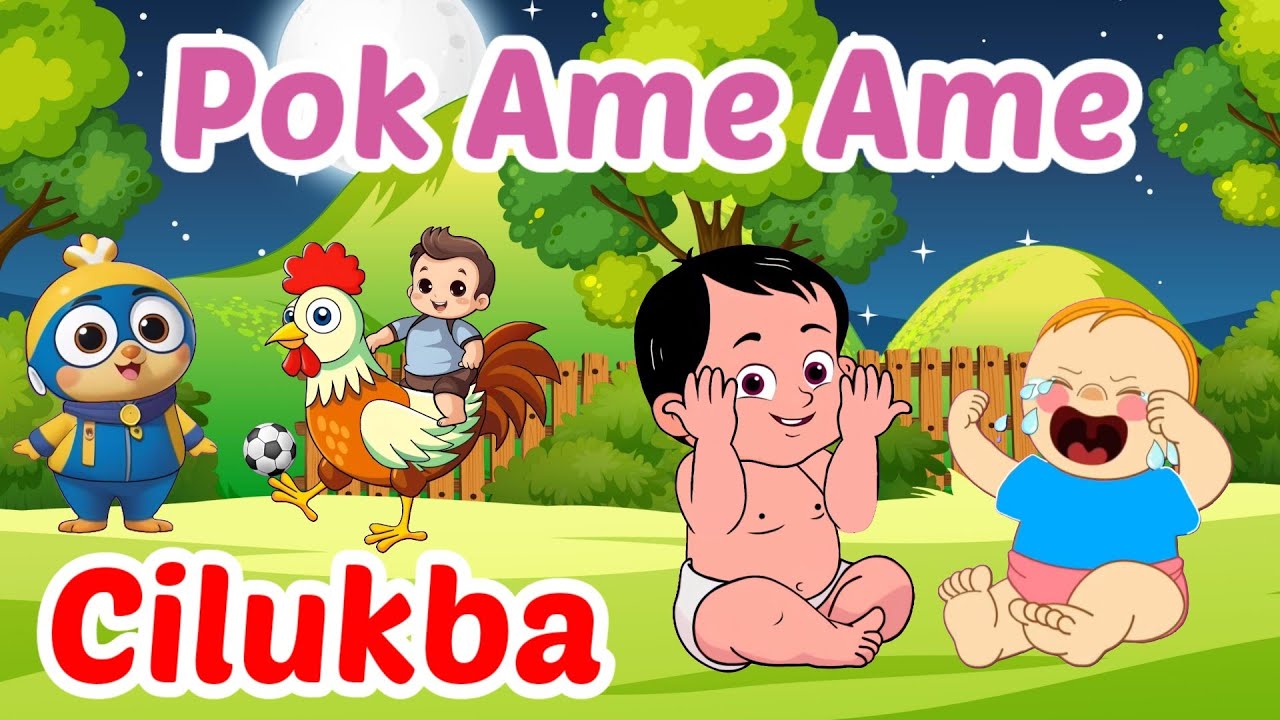 Pok Ame Ame Cilukba - Lagu Anak Indonesia Populer - Lagu Anak Lucu - Lagu Anak Balita