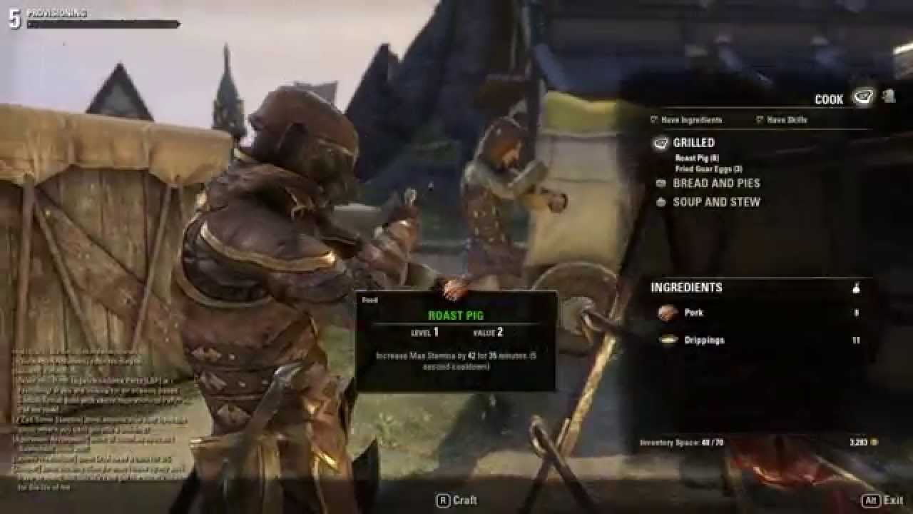 ESO Cooking Guide: How to be a Master Chef