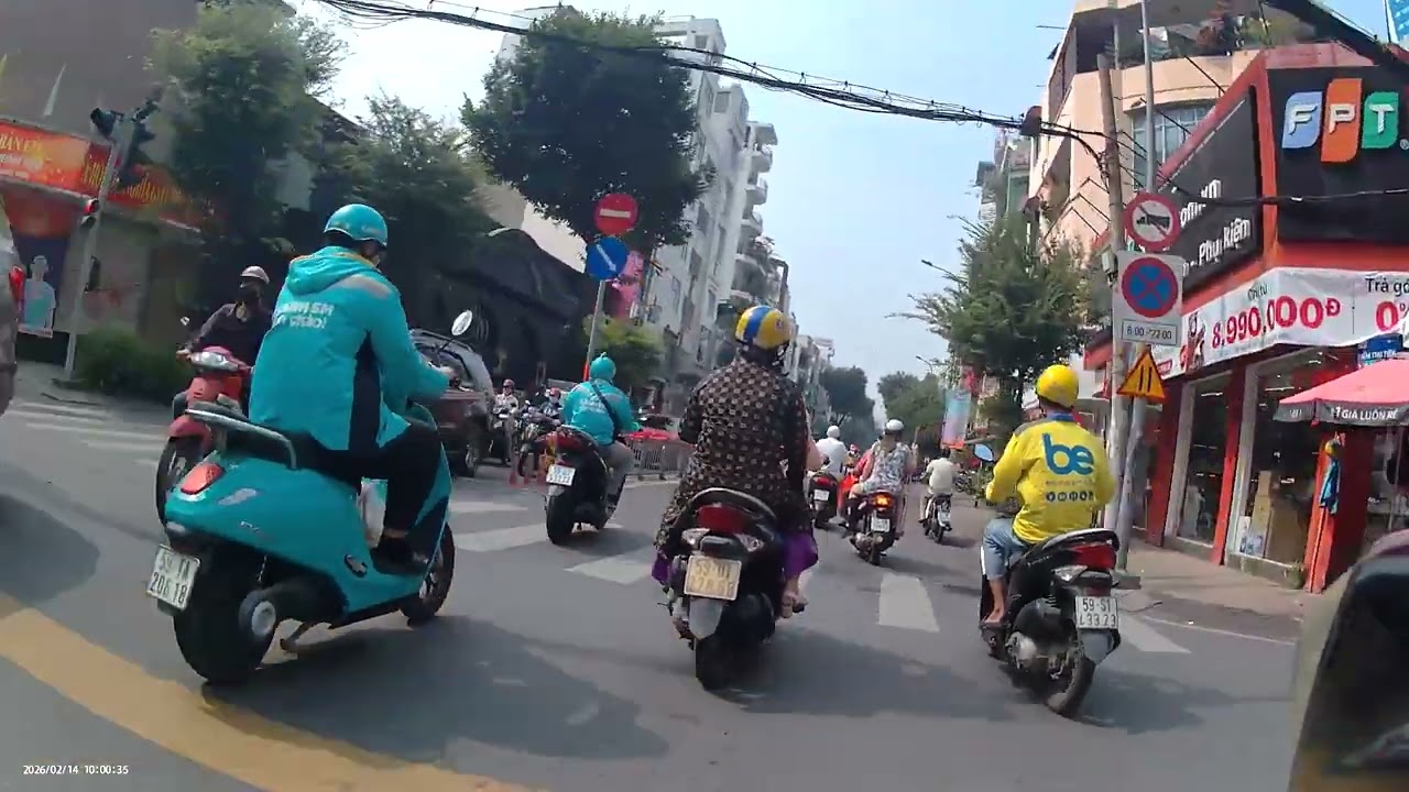 Phần 8 Sáng 26 tết âm lịch Ba cha con đi giao quanh thành phố HCM 14/02/2026