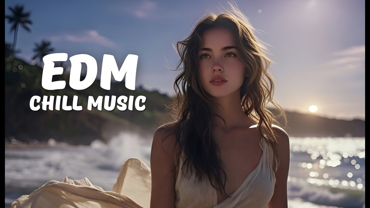 EDM Relax Chill House Mix 🎧 Soft Background Music for Focus & Stress Relief