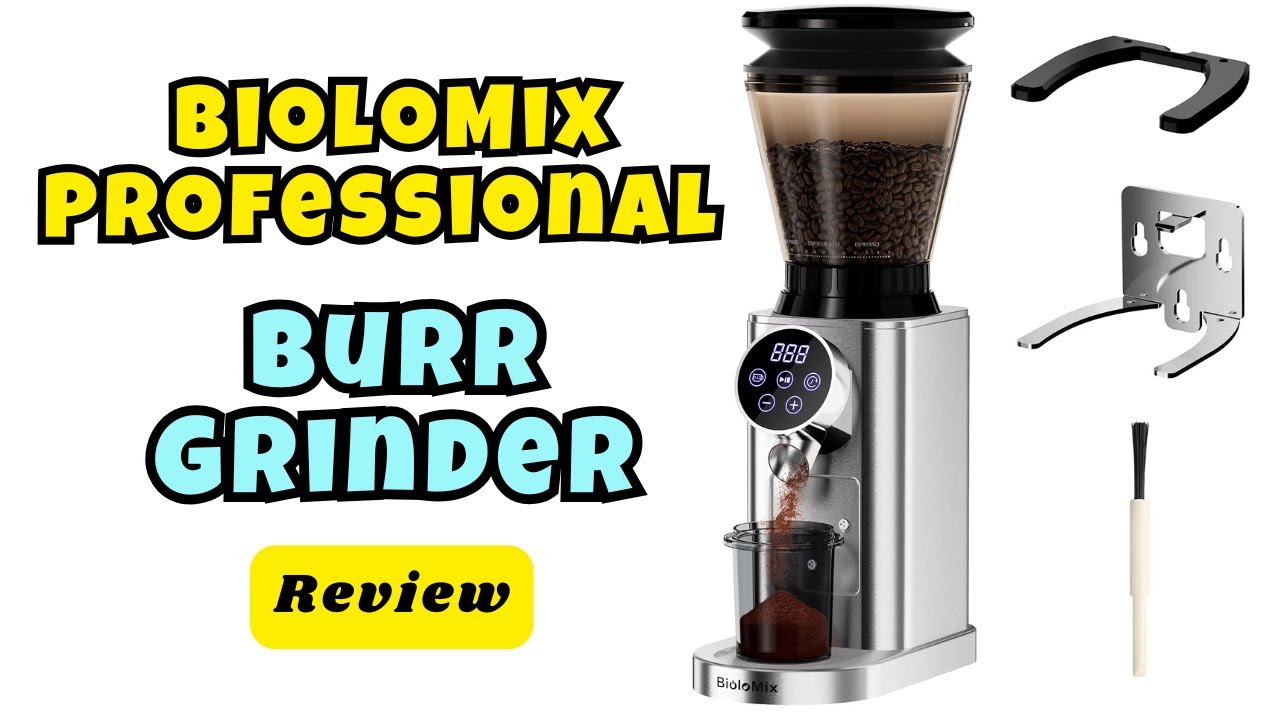 BioloMix Professional Burr Grinder | Best Home Espresso Grinder?