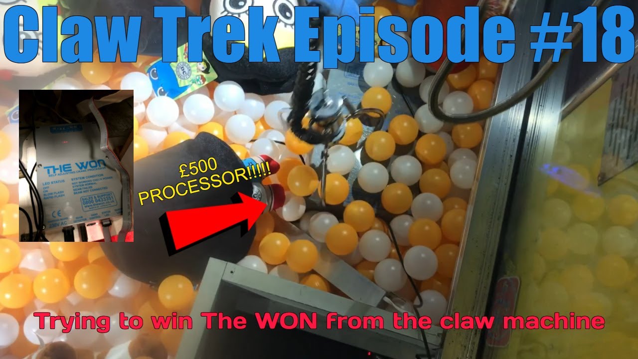 Claw Trek Episode 18 | Trying to win The WON from the claw machine