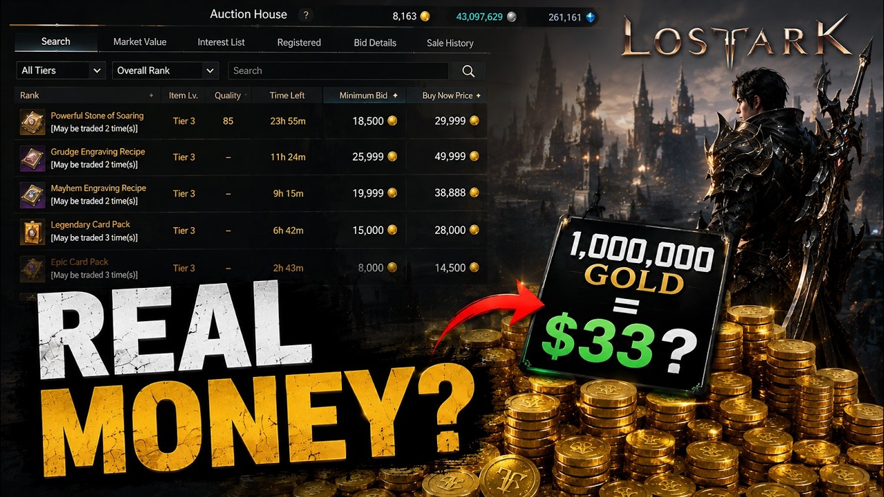 Can You Really Make Money in Lost Ark? The Gold Economy Explained