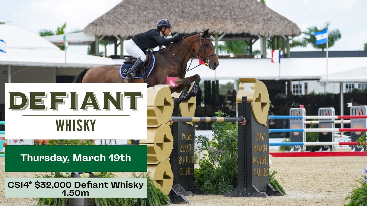 Watch Live: CSI4* $32,000  Defiant Whisky 1.50m
