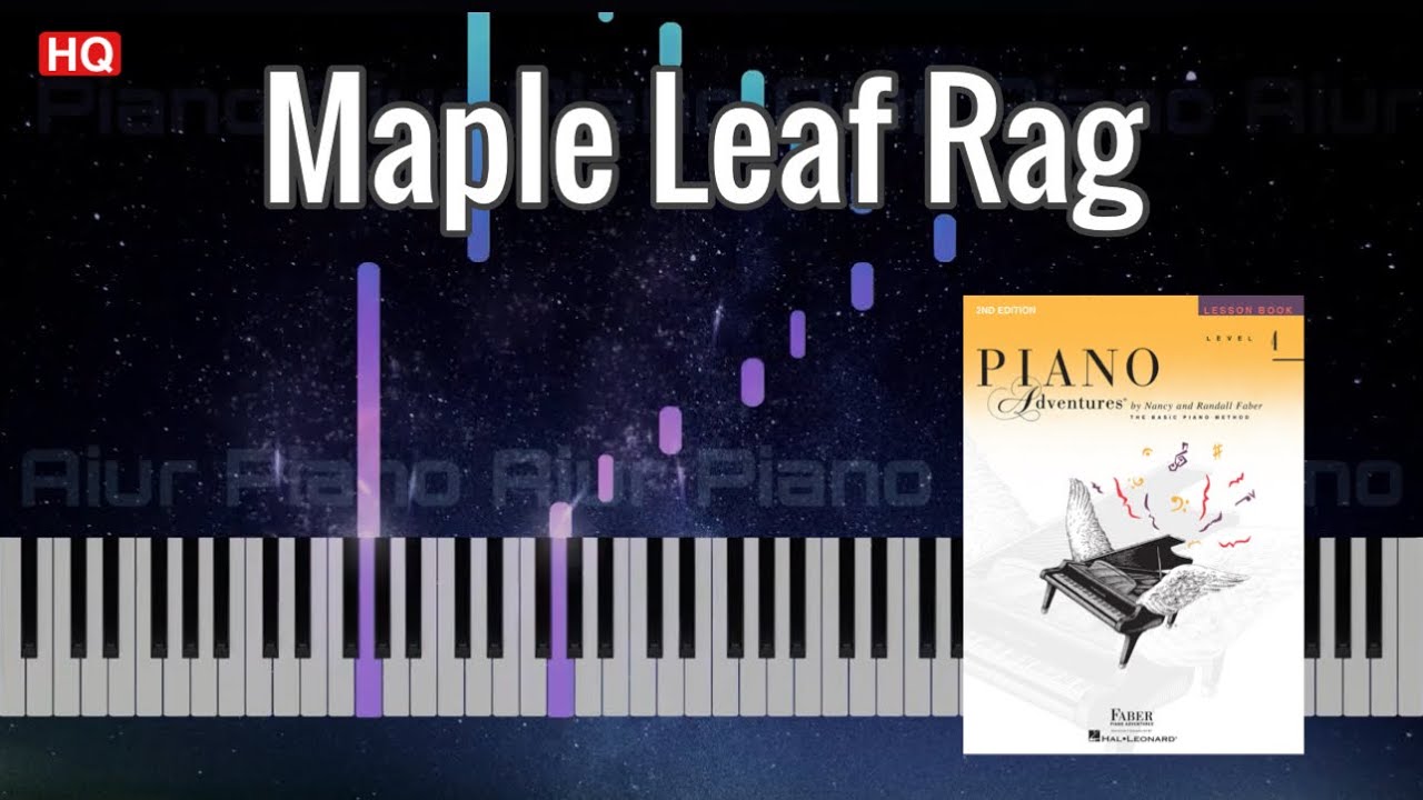 Maple Leaf Rag | Piano Adventures Level 4 Lesson Book