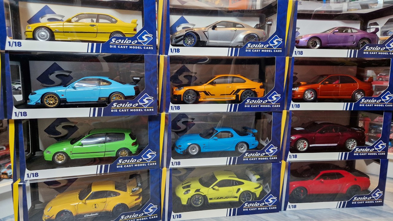 12 SOLIDO EXCLUSIVES A 34,90 € CHEZ E.LECLERC POUR NOËL !