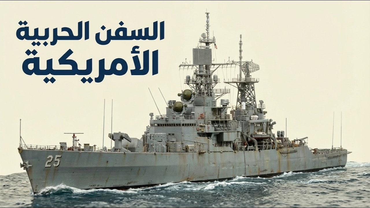 كل السفن الحربية الأمريكية التي استُخدِمَت في حرب فيتنام