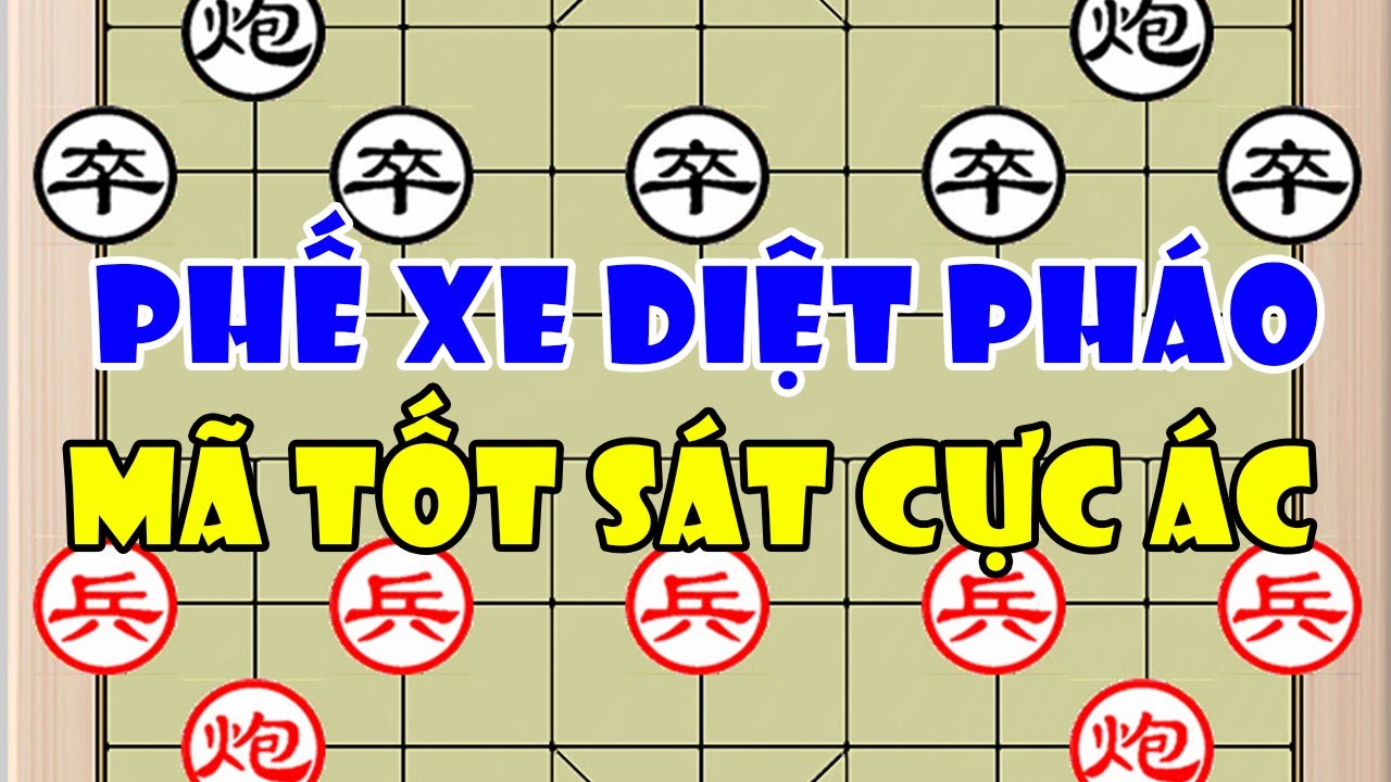 Vương Khuếch (王廓) vs Hà Văn Triết (何文哲)| Phế Xe Diệt Pháo Mở Đường Mã Tốt Sát Cực Ác