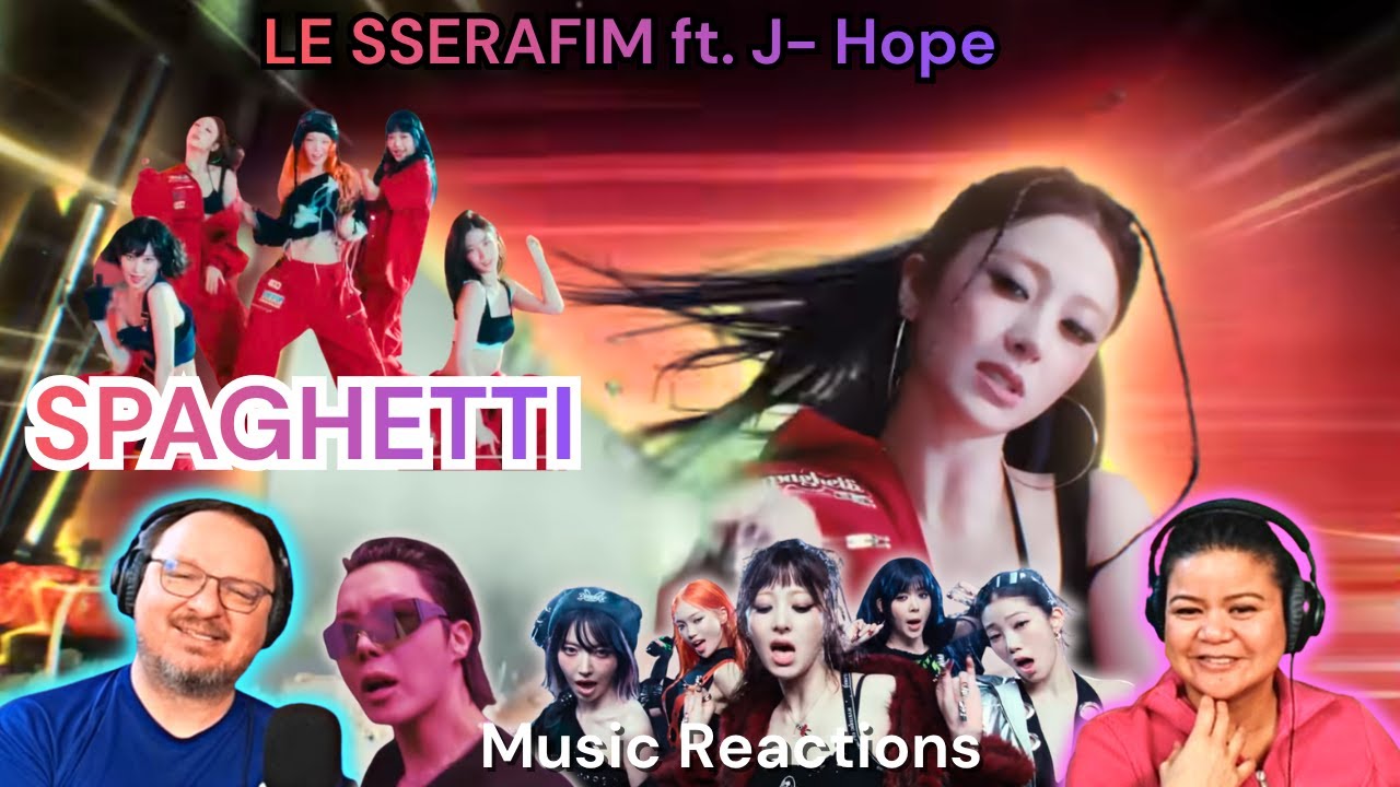 Нажмите «Загрузить», чтобы сохранить Le Serafim - Spaghetti mp3 youtube com Реакция пар!