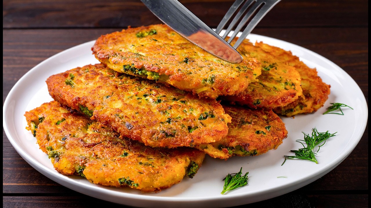 Dieses Rezept mit Kartoffeln und Brokkoli ist so lecker! Ein einfaches Gericht in 15 Minuten!