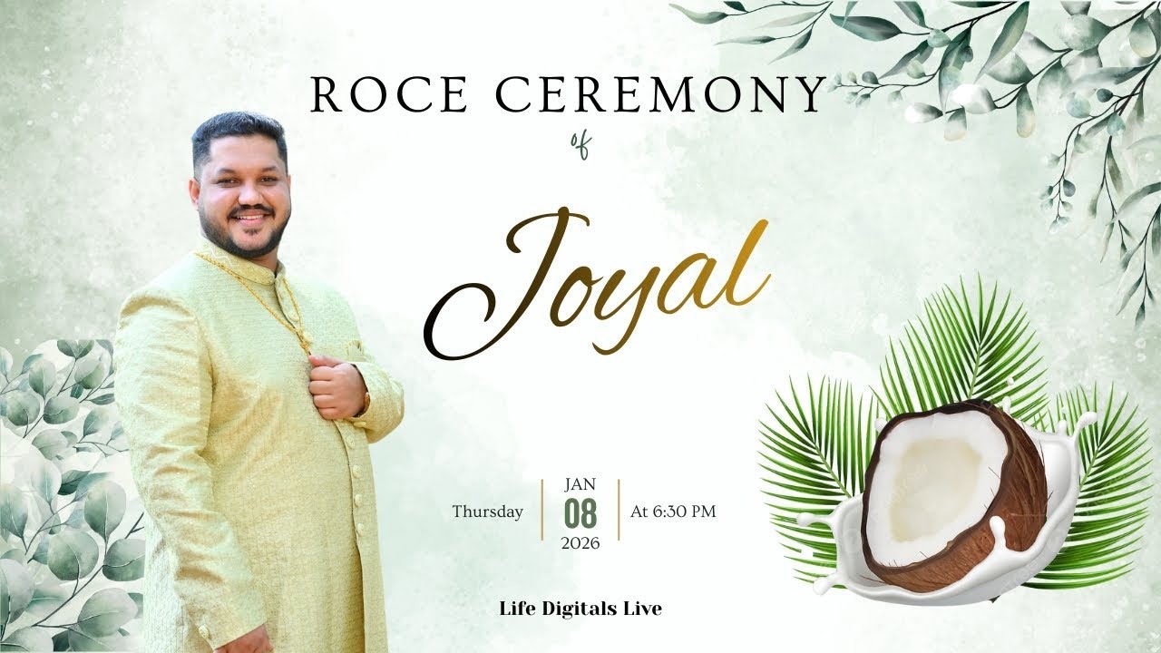 Roce Ceremony Of JOYAL | 08 January 2026
