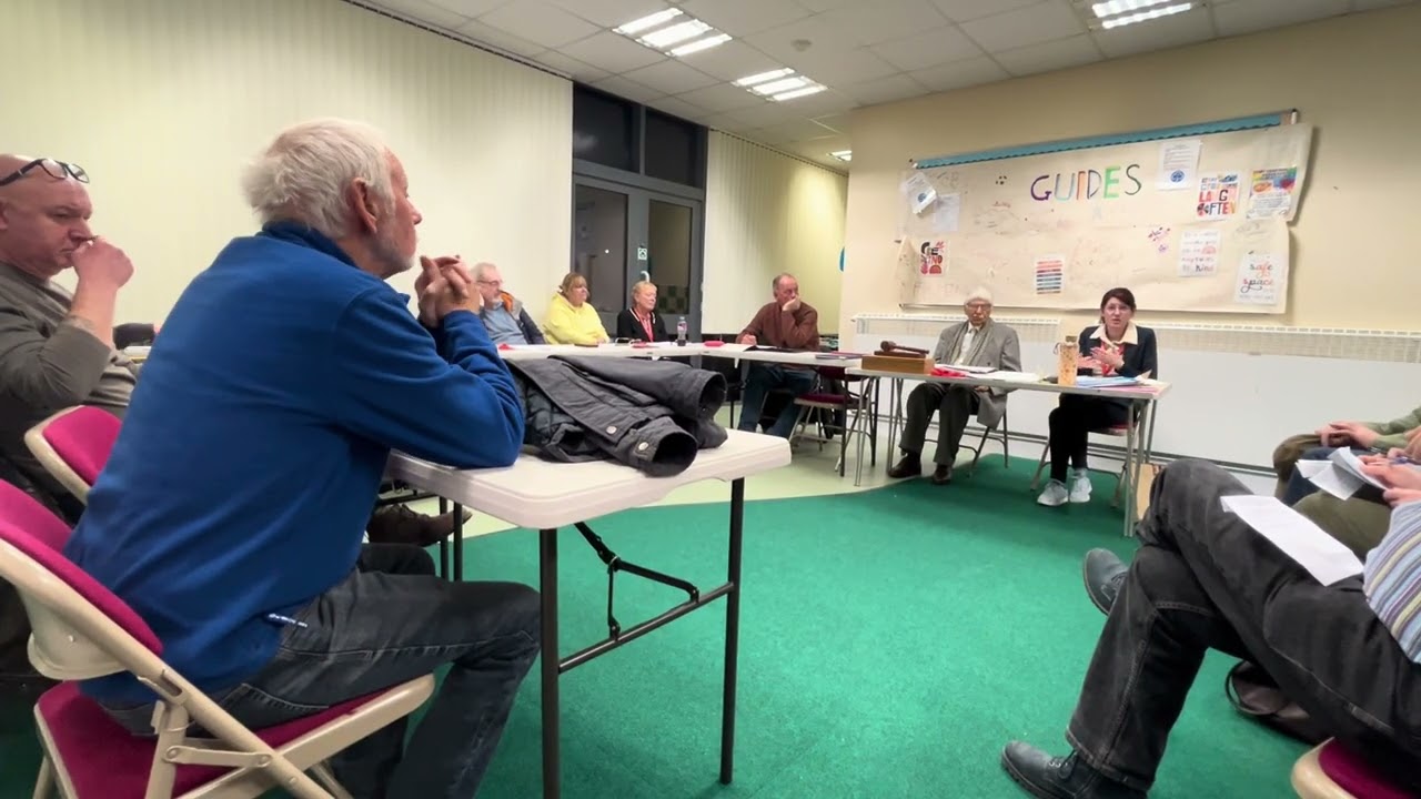 Cheddleton Parish Council meeting. Tuesday 3rd March 2026 Part 1