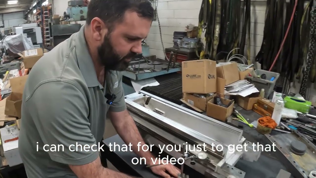 SLIDE REPAIR OKUMA LB 3000 PART 2