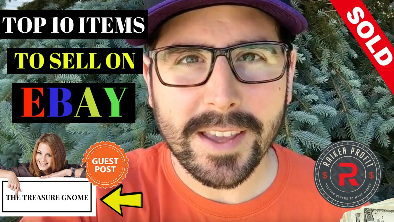 My 10 Favorite Items to Sell on Ebay From Garage Sales and Thrift Stores