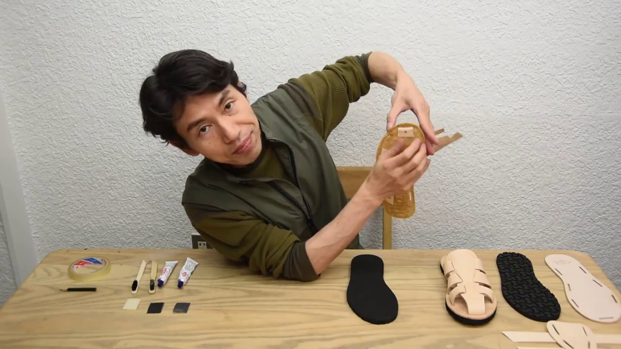 ~Ofsl~自分の足に合わせて作る 本格レザーサンダル Isopodaの作り方