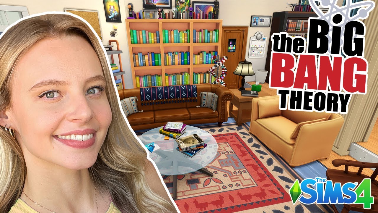 Я построил квартиру Шелдона и Леонарда из «Теории большого взрыва» в The Sims 4.