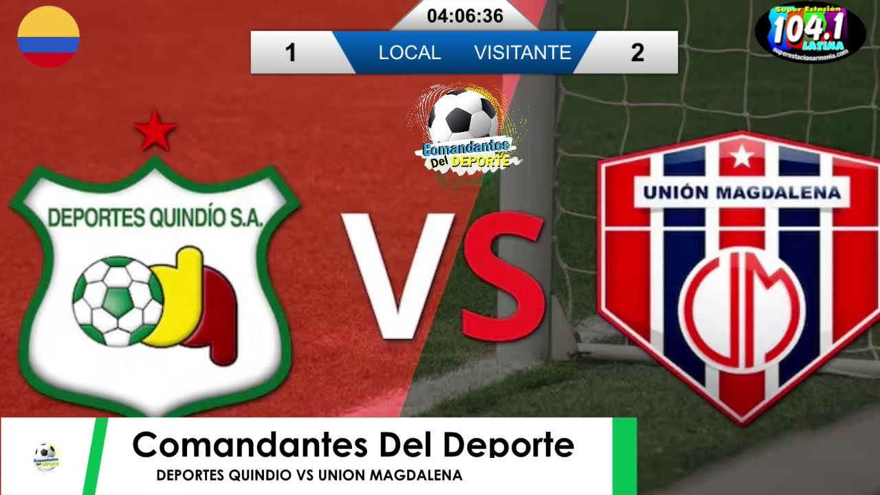 DEPORTES QUINDIO VS UNION MAGDALENA