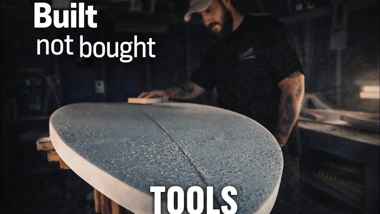 The Bare Minimum Tools You ACTUALLY Need to Shape a Surfboard
