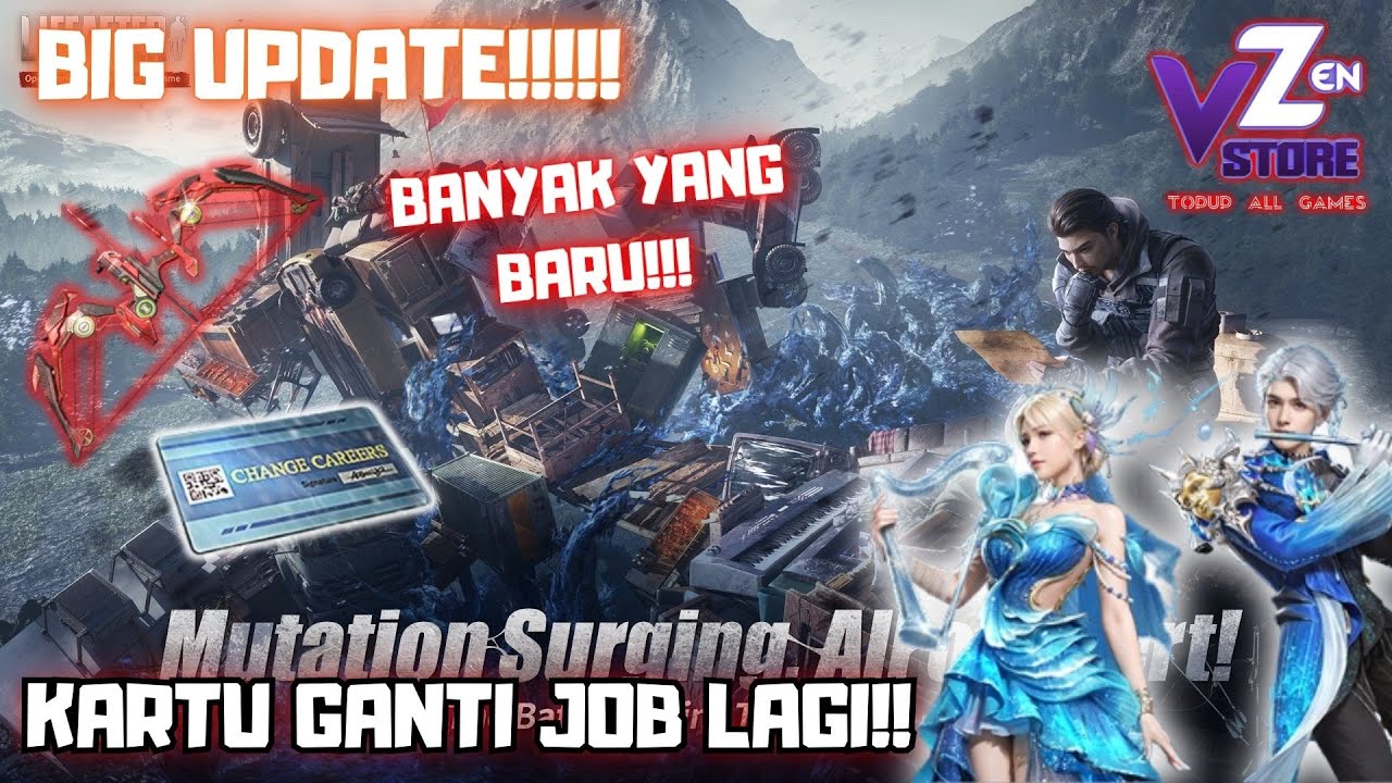 BIG UPDATE BLUE TIDE EVENT!! FREE CARD CHANGE!! BANYAK YANG BARU GUYS | LIFEAFTER | VZENSTORE