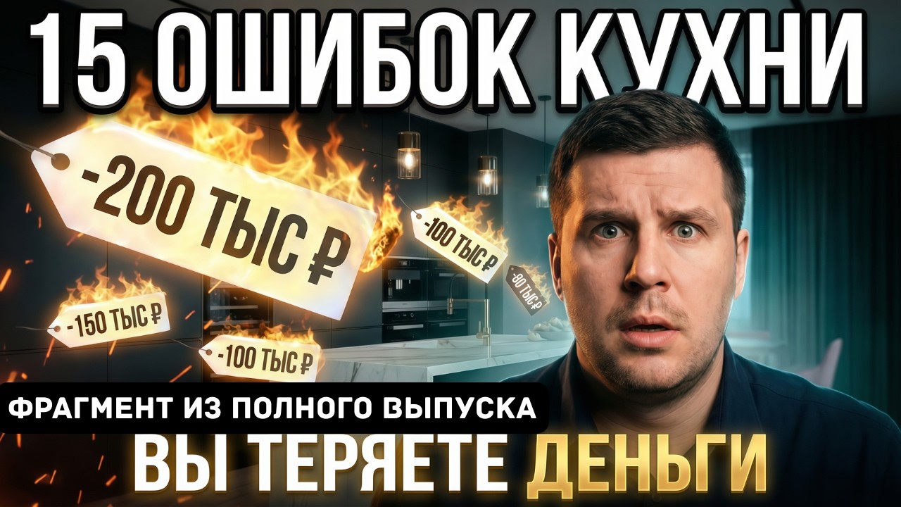 Не покупай кухню, пока не увидишь эти ошибки!