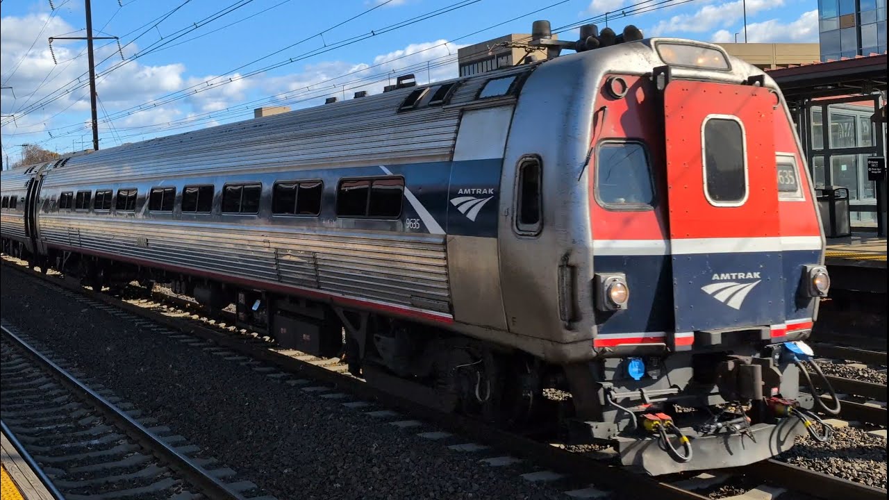 Railfanning Amtrak & NJ Transit at Metropark 11-16-25: AMTK GP38-3s 738, 722, 642, NJT YM-40 & more!