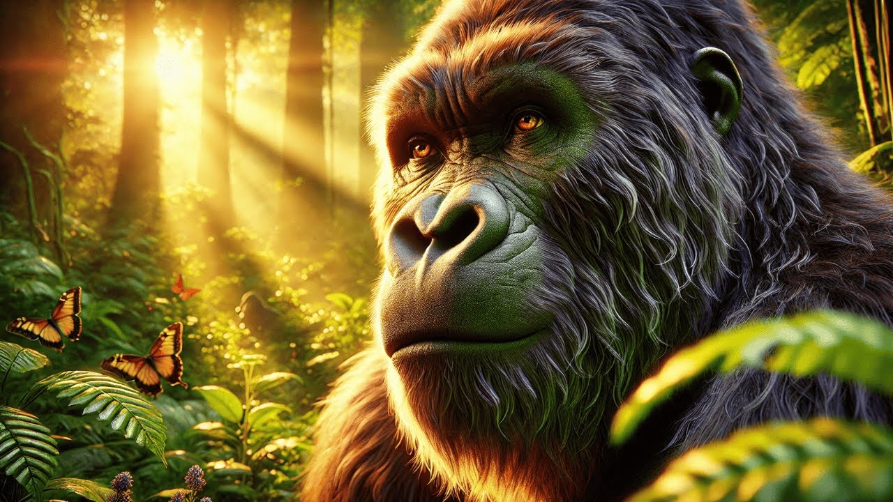 Goryle – Giganci Dżungli! 🦍🌿 Ich Sekrety Cię Zaskoczą! | Zwierzęta dla Dzieci!