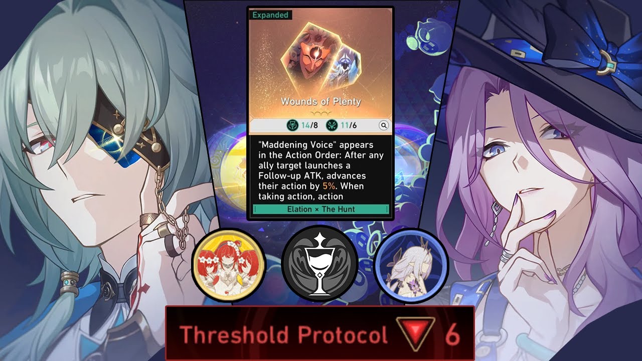 Anaxa & Jade Infinite FUA with Wounds of Plenty Full Run | DU Protean Hero Ordinary Protocol 6