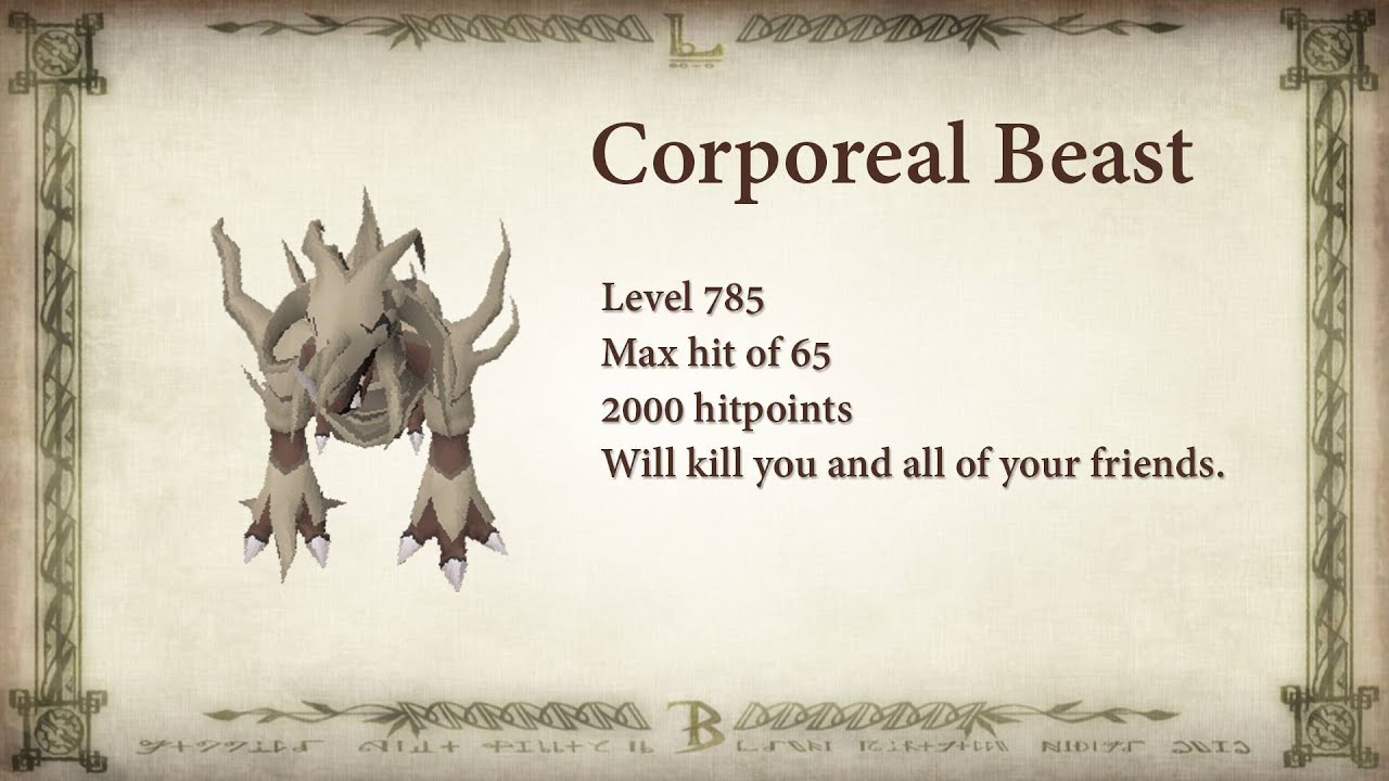 CORPOREAL BEAST - SOLO l Por primera vez l 🔴▶️ l OSRS en ESPAÑOL