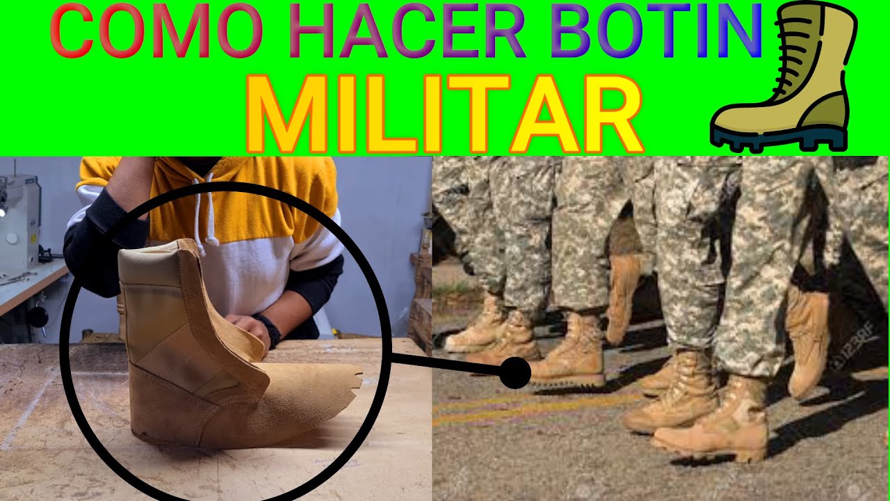 COMO HACER UN BOTIN MILITAR - FAP