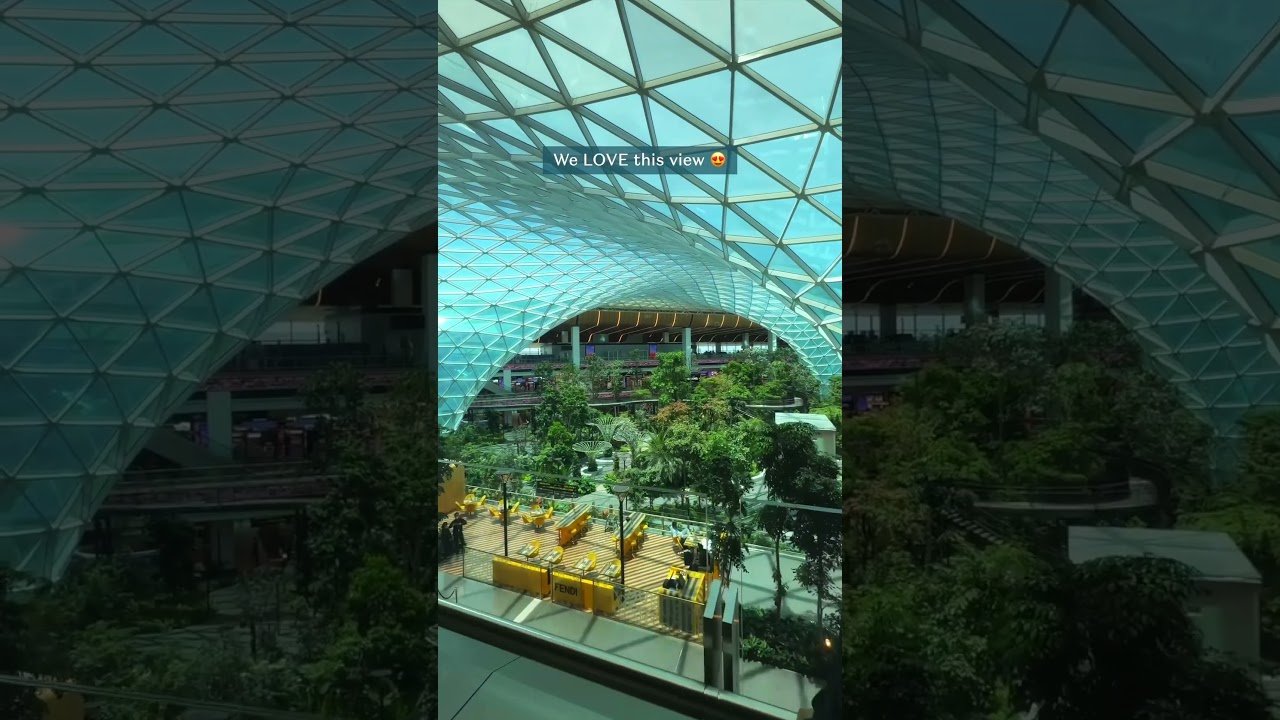 Check out this view when you are transiting through Hamad International Airport 😍🛬🇶🇦 #VisitQatar