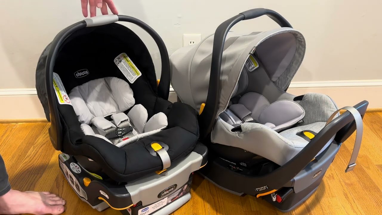 Сравнение автокресел Chicco KeyFit 30 и Chicco KeyFit 35