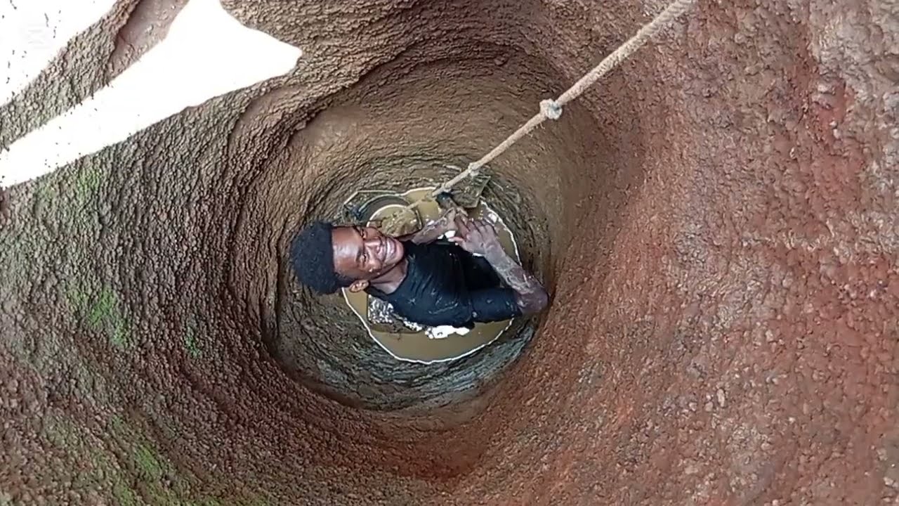 ESCAVANDO FUNDO EM BUSCA DE ÁGUA – resultado surpreendente