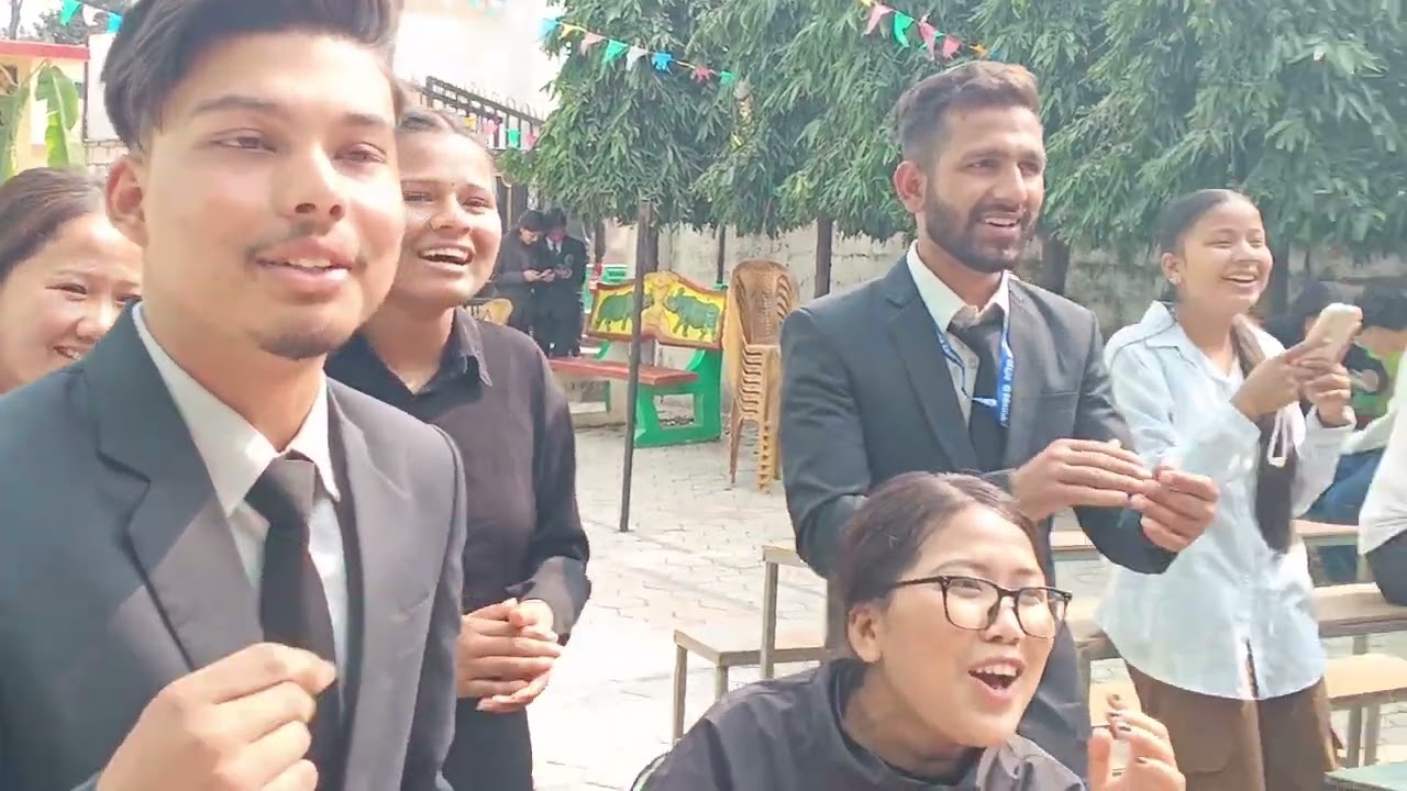 Mix song sung by the students of Hetauda campus.