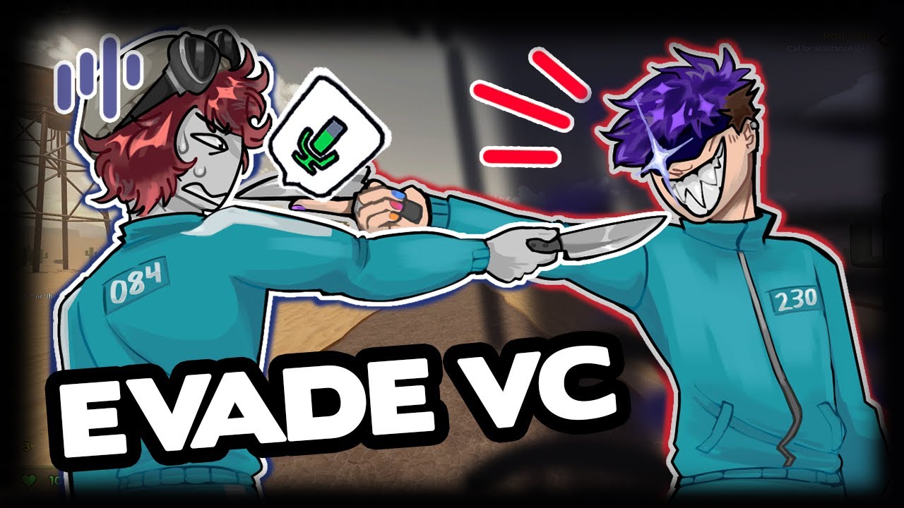 Мы сыграли в игру «Сквид» в EVADE VC | Смешные моменты ROBLOX