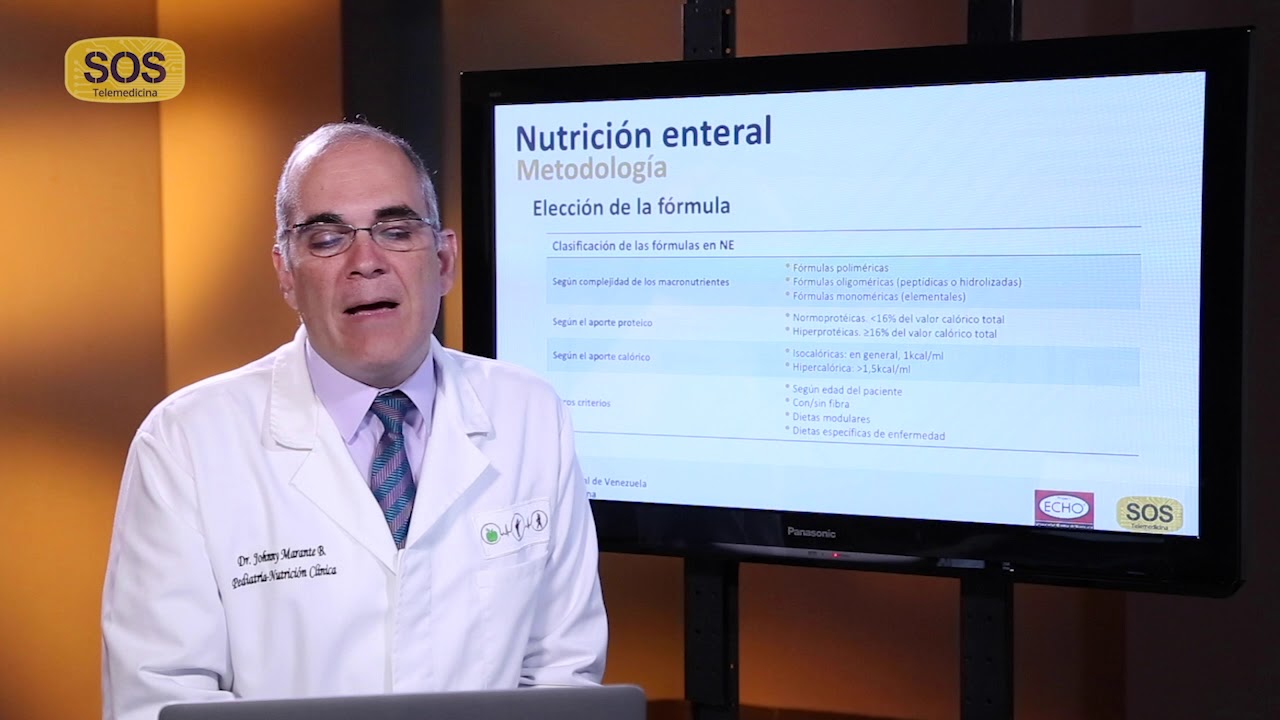 Nutrición enteral en pediatría - Dr. Johnny Marante